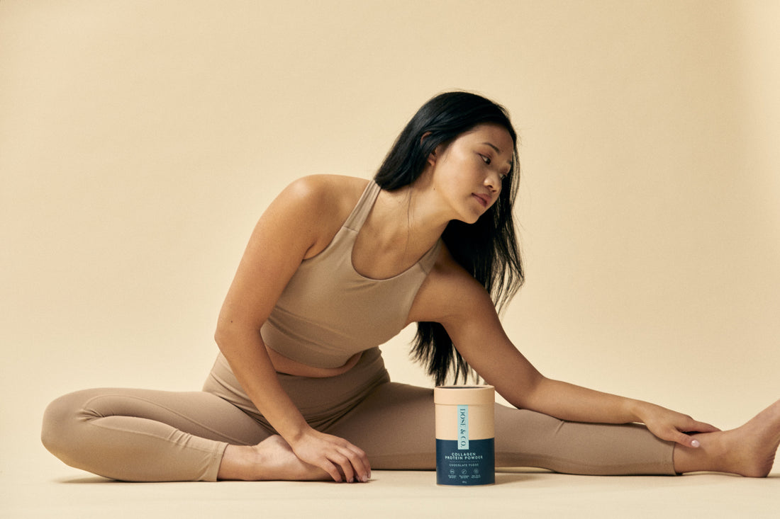 Bend, Breathe, Glow: The Beauty Benefits of Yoga & Collagen