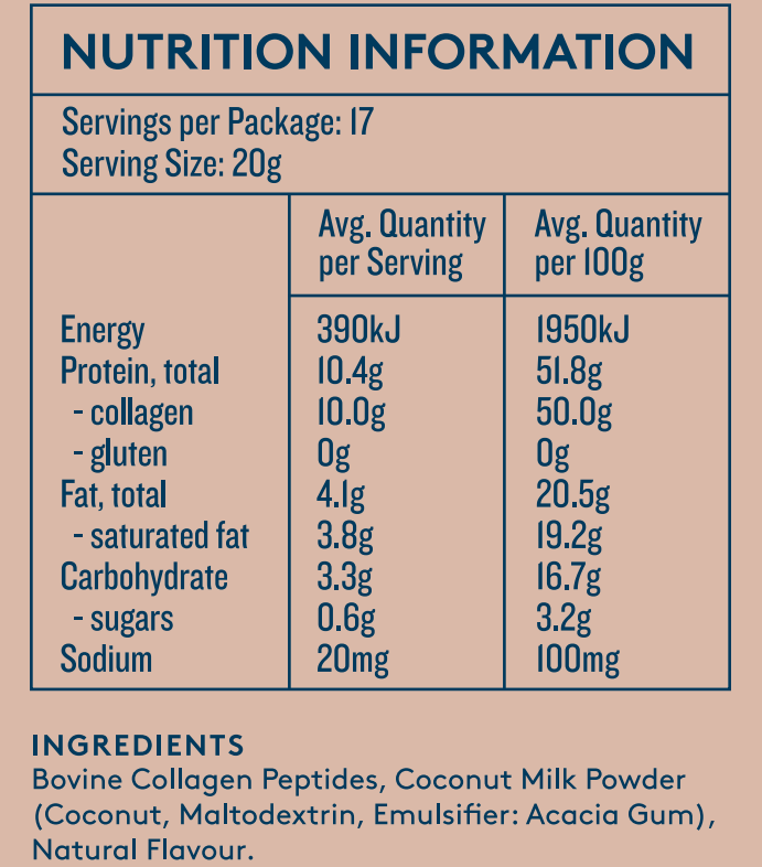 Dairy-Free Collagen Creamer Vanilla