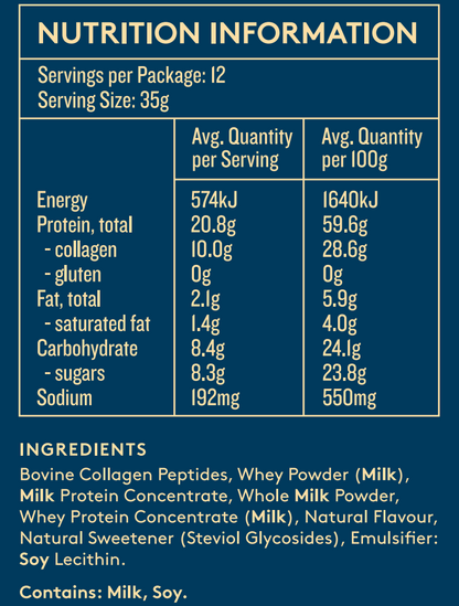Collagen Protein Powder Vanilla