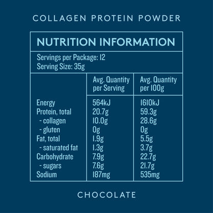 Collagen Protein Powder Chocolate
