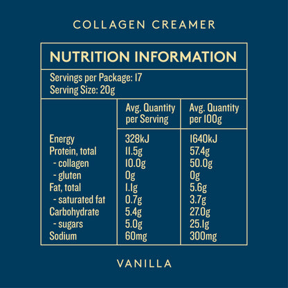 Collagen Creamer Vanilla