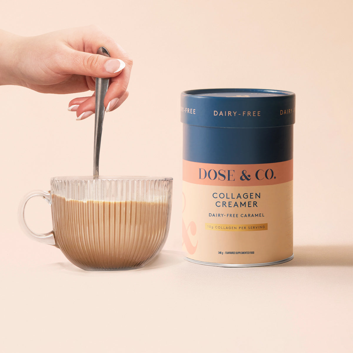 Dairy-Free Collagen Creamer Caramel