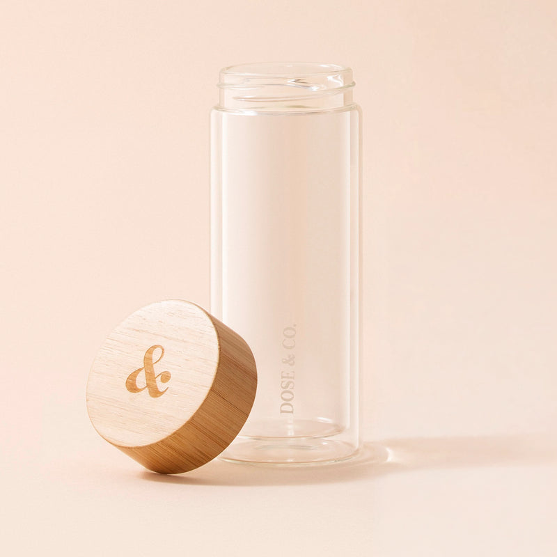 Glass Drink Bottle